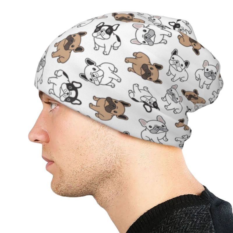 Dog Lover Cute Warm Multifunction Beanie Hat For Men And Women