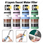6 Layers Faucet Water Purifier Filter Tap
