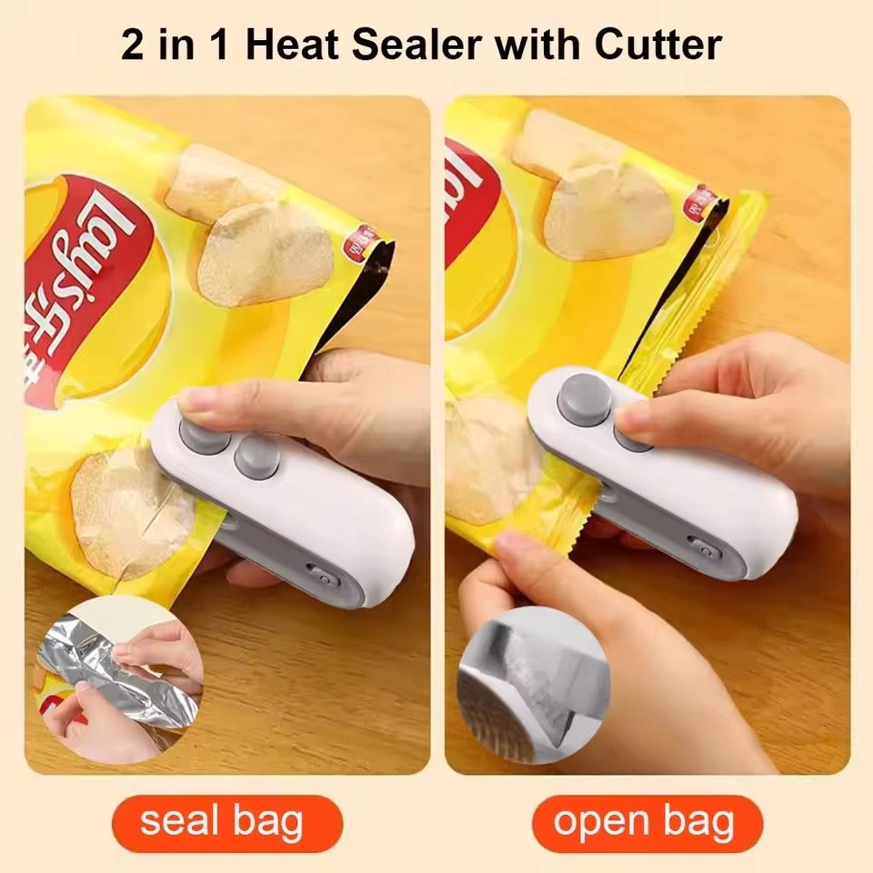 Portable USB Rechargeable Sealing Machine