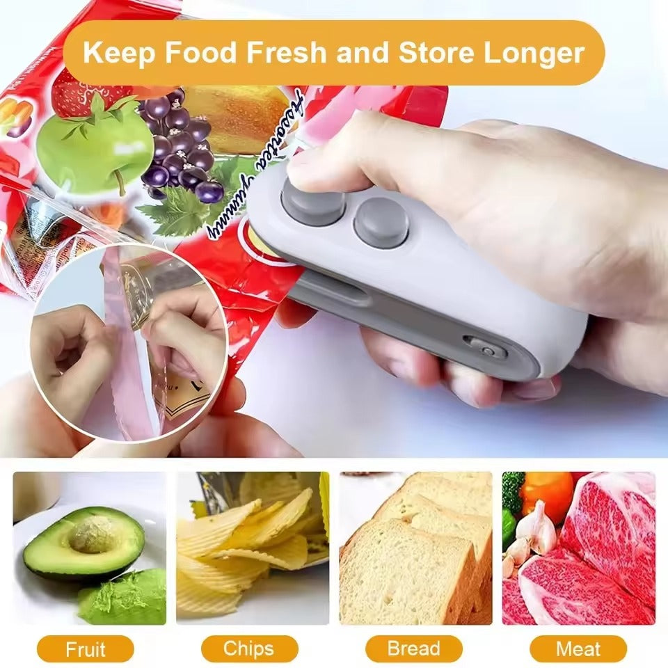 Portable USB Rechargeable Sealing Machine